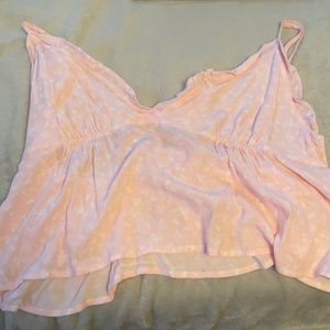 Pink tank from lottie moss